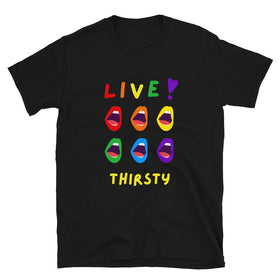 Horny Demon Live Thirsty Unisex T-Shirt