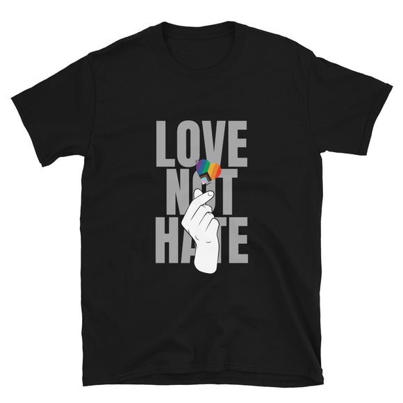 Horny Demon Love Not Hate Unisex T-Shirt