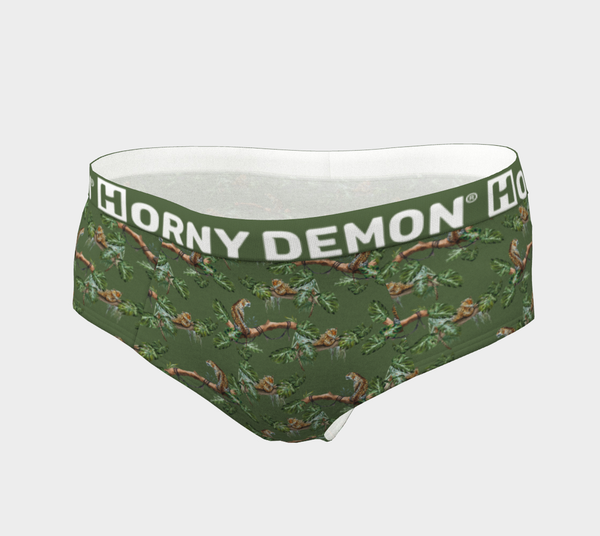 Cheeky Briefs - Cheetah In Trees Horny Demon Women's Underwear - HMC Brands