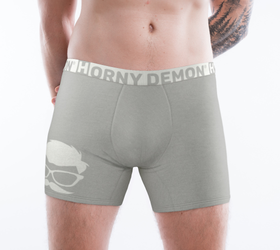 Boxer Briefs - Daddy Gray Horny Demon Underwear