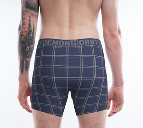 Boxer Briefs - MidWest Blu Horny Demon Men's Underwear