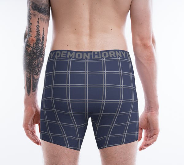 Boxer Briefs - MidWest Blu Horny Demon Men's Underwear - HMC Brands