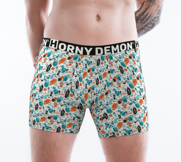 Boxer Briefs - Canva Horny Demon Men's Underwear - HMC Brands