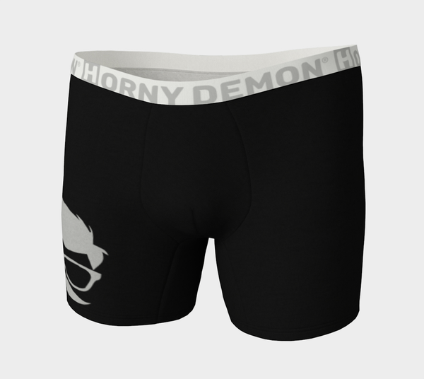 Boxer Briefs - Daddy Black and Silver Horny Demon Underwear - HMC Brands