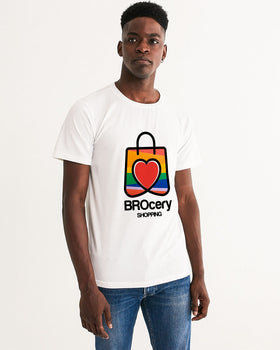BROcery Shopping Bag Horny Demon Men's Graphic Tee