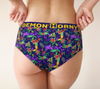 Cheeky Briefs - Trop Beauty Horny Demon Women's Underwear - HMC Brands