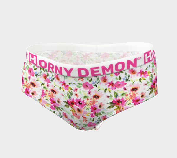 Cheeky Briefs - MorningFlow Horny Demon Women's Underwear - HMC Brands
