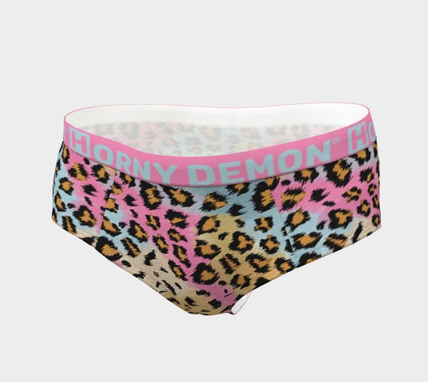 Cheeky Briefs - Cheetah Fantasy Horny Demon Women's Underwear - HMC Brands