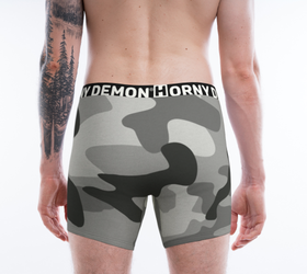Boxer Briefs - Camo Horny Demon Men's Underwear