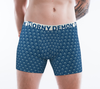 Boxer Briefs - Bear Pattern Horny Demon Blue Men's Underwear - HMC Brands