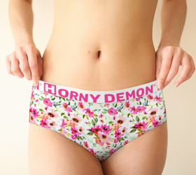 Cheeky Briefs - MorningFlow Horny Demon Women's Underwear