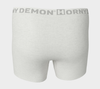 Boxer Briefs - White Out Horny Demon Men's Underwear - HMC Brands