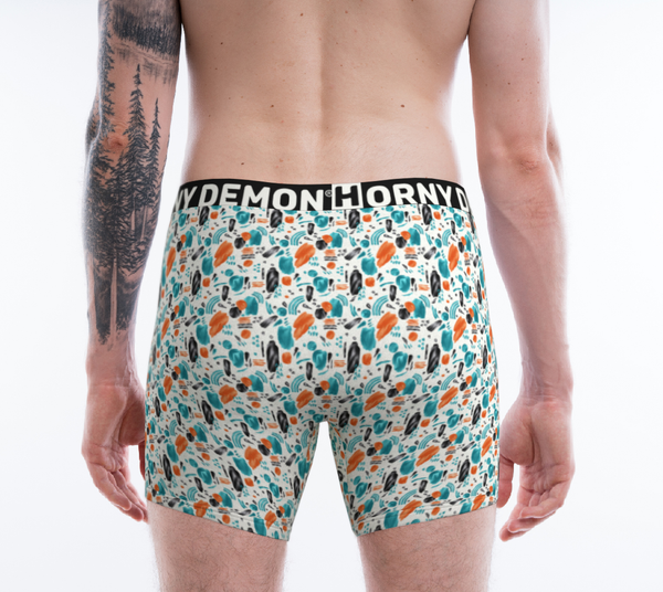 Boxer Briefs - Canva Horny Demon Men's Underwear - HMC Brands