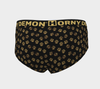 Cheeky Briefs - Cheetah Paws Horny Demon Women's Underwear - HMC Brands